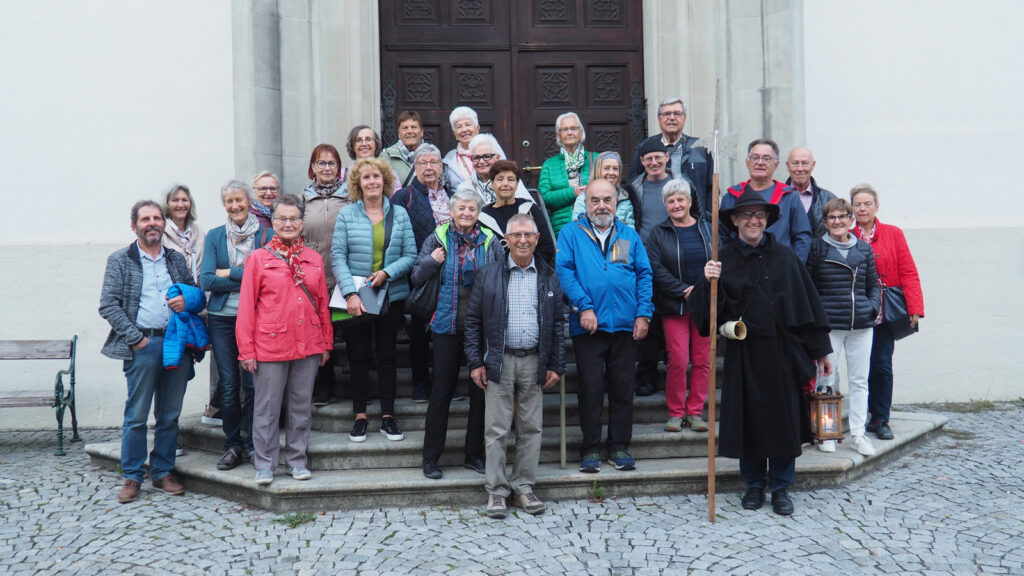 Die Gruppe vor dem Feldkircher Dom