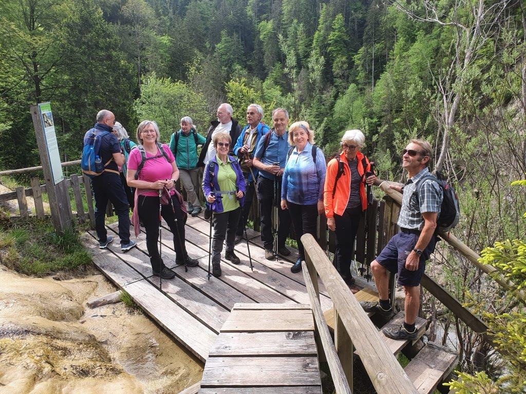 Vorarlberg 50plus Höchst: Wanderung zum Quelltuff Lingenau