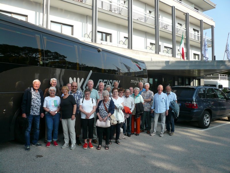 Vorarlberg50plus Ortsgruppe Höchst auf der Reise an den malerischen Gardasee